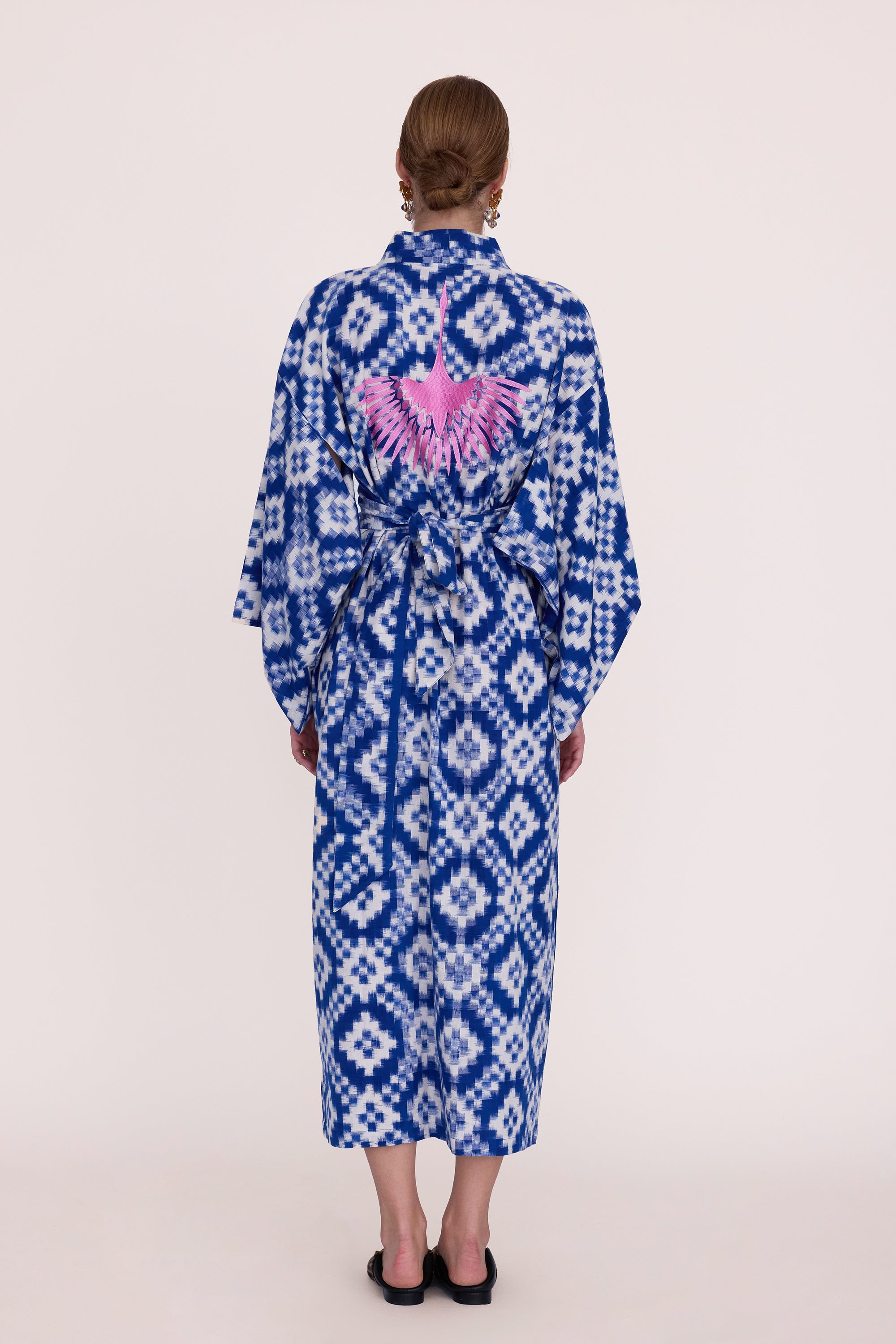 Cotton Blue Kimono