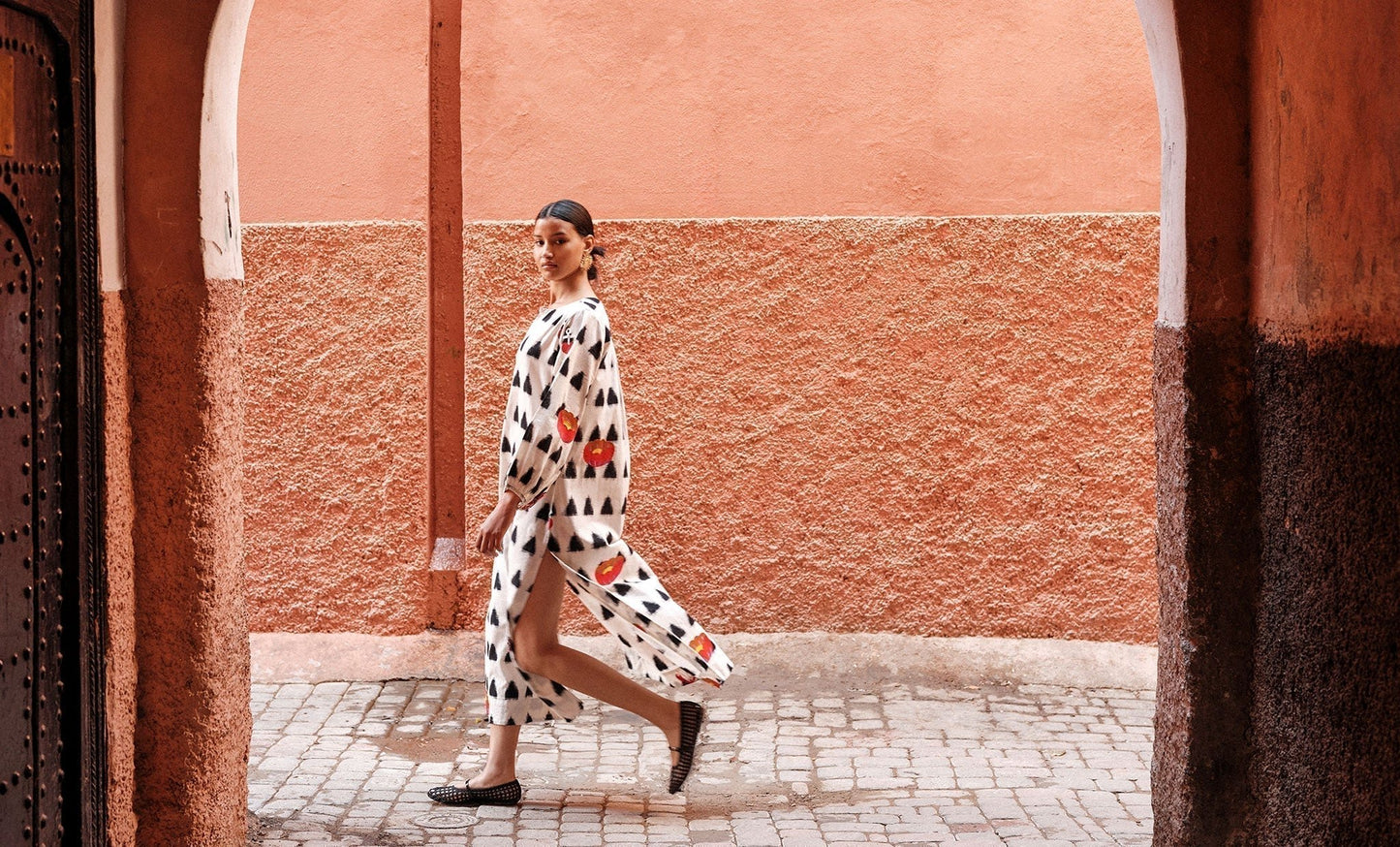 SHOOTING IN MARRAKESH - KLEED LOUNGEWEAR