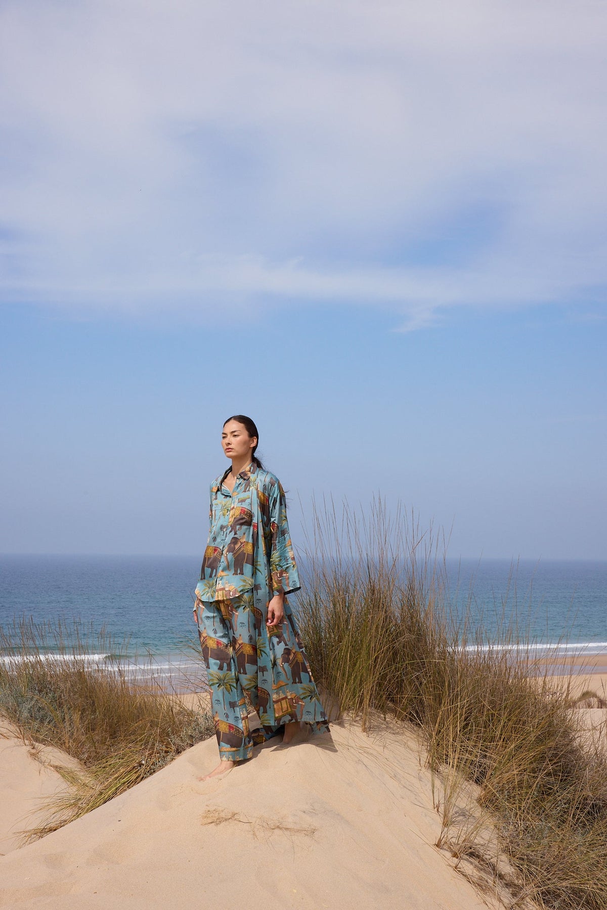 Haathee Pyjama in SMALL BLUE - Sustainable Fashion by KLEED LOUNGEWEAR