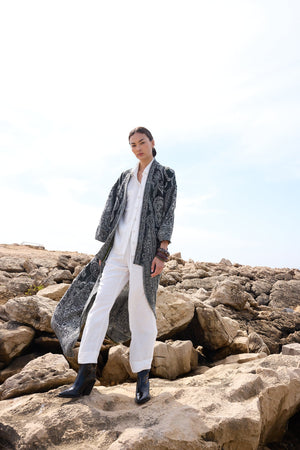 Jamun White Pyjama in EXTRA SMALL WHITE - Sustainable Fashion by KLEED LOUNGEWEAR