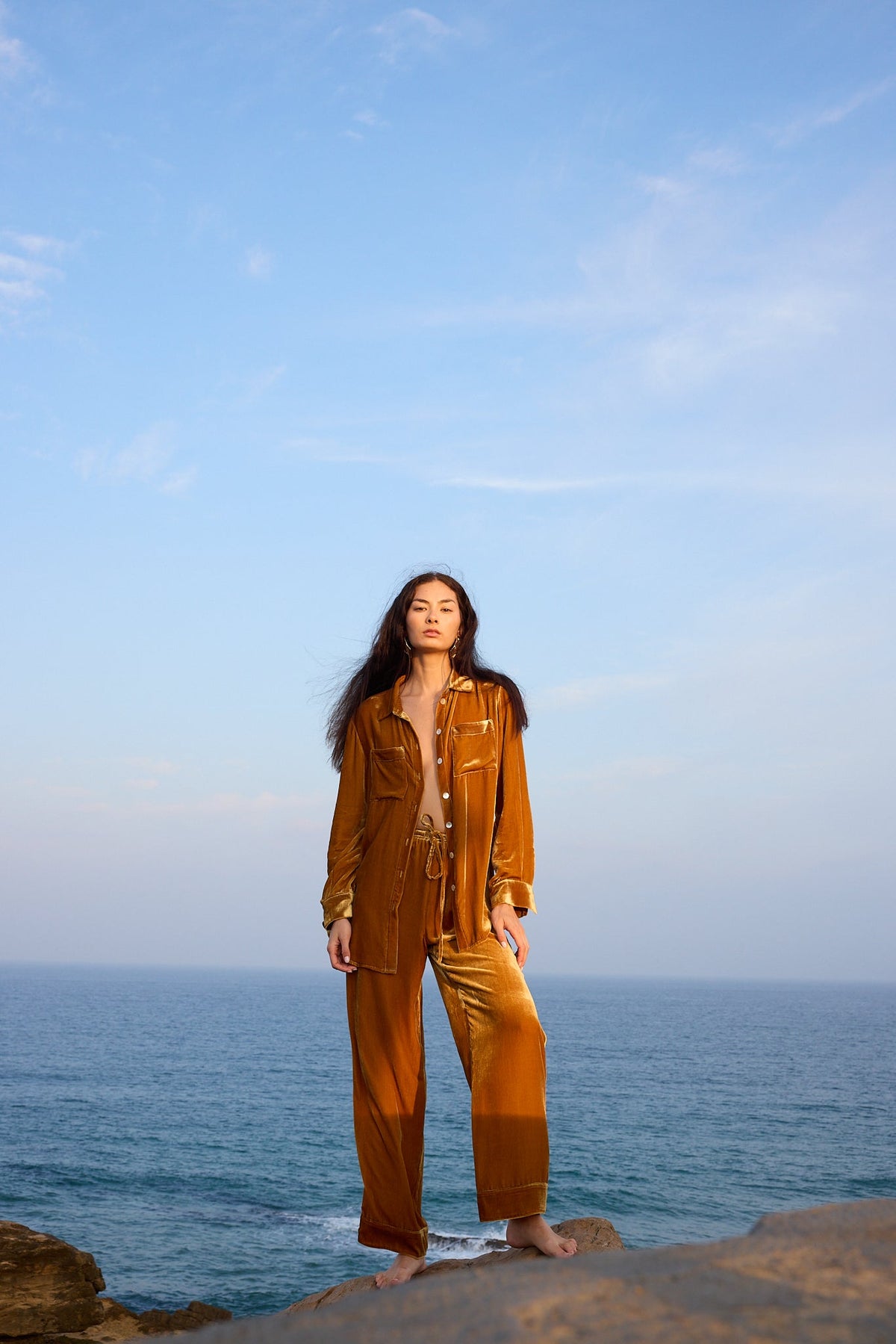 Neem Tobacco Pyjama in EXTRA SMALL TOBACCO - Sustainable Fashion by KLEED LOUNGEWEAR