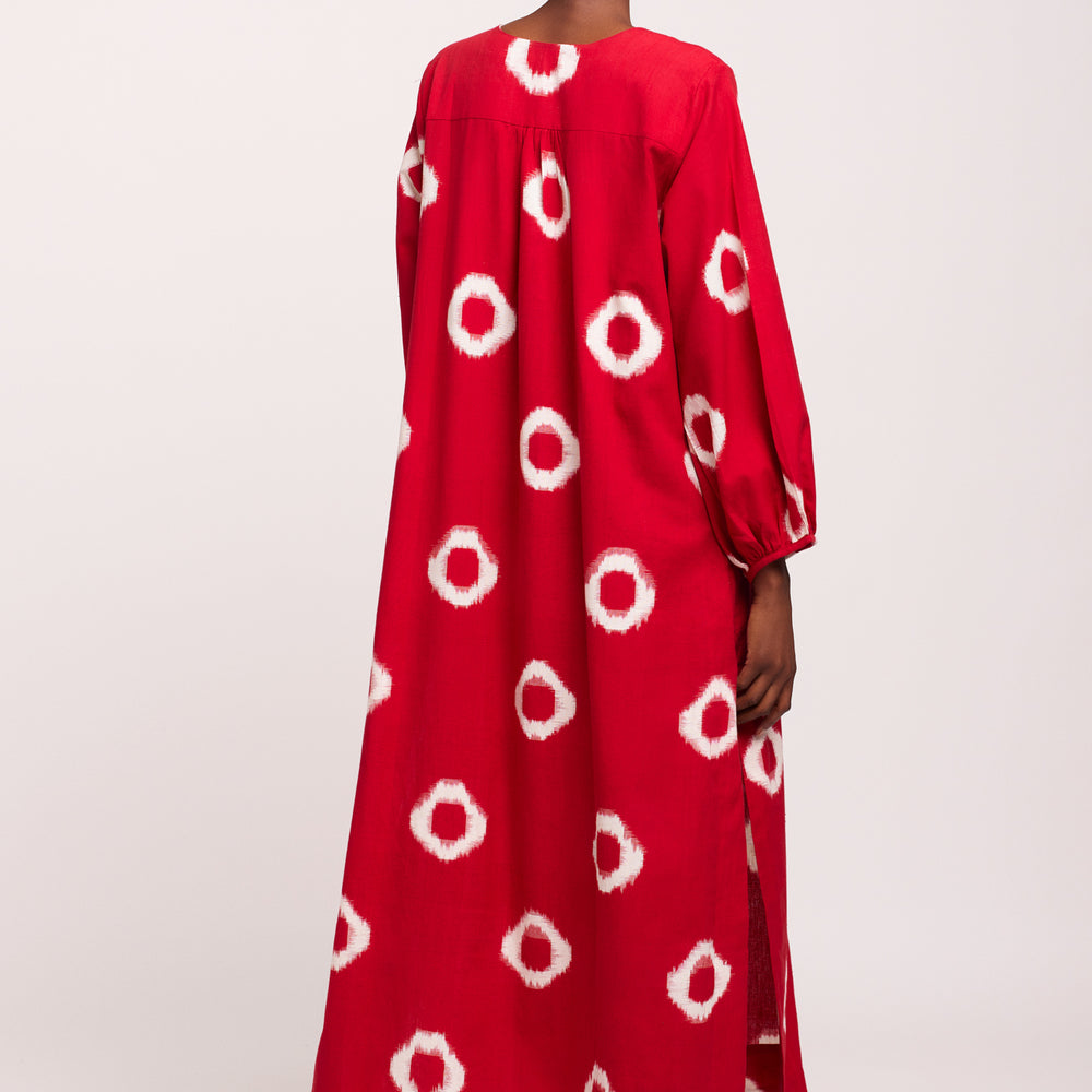 Red Manda Kaftan [KLEED]