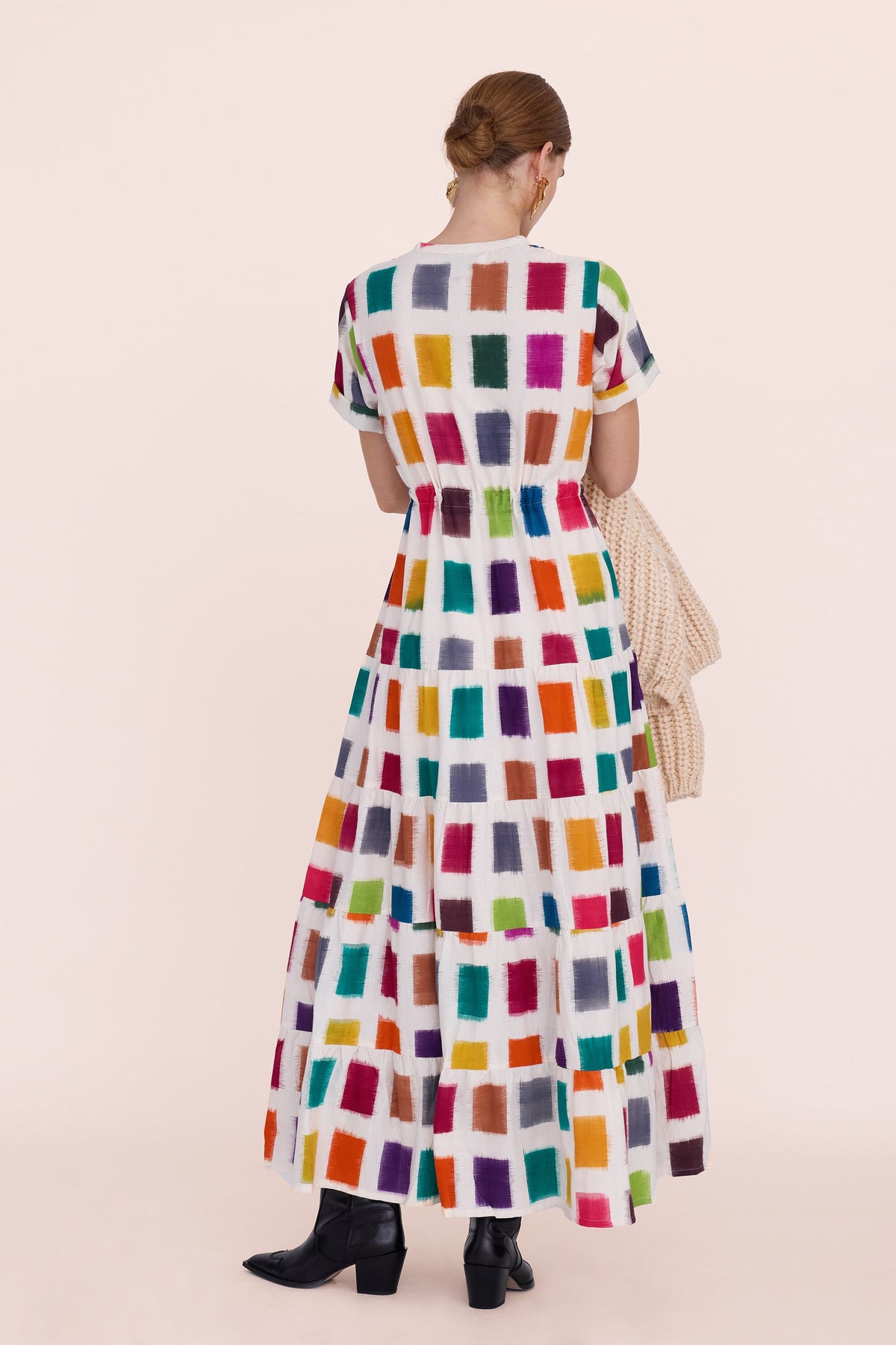 Multi - Squares Bikaner in S/M MULTI - COLOR - Sustainable Fashion by KLEED LOUNGEWEAR