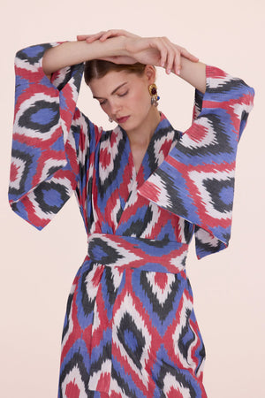 Bahu Kimono in S/M MULTI - COLOR - Sustainable Fashion by KLEED LOUNGEWEAR