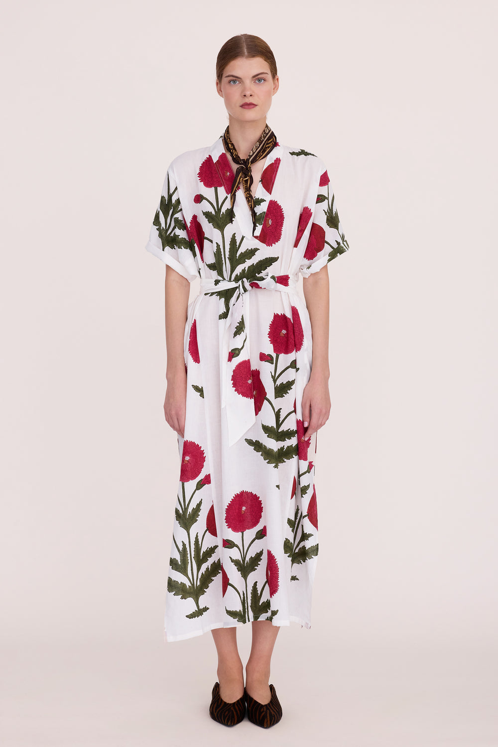 Dhara Poppy Kaftan