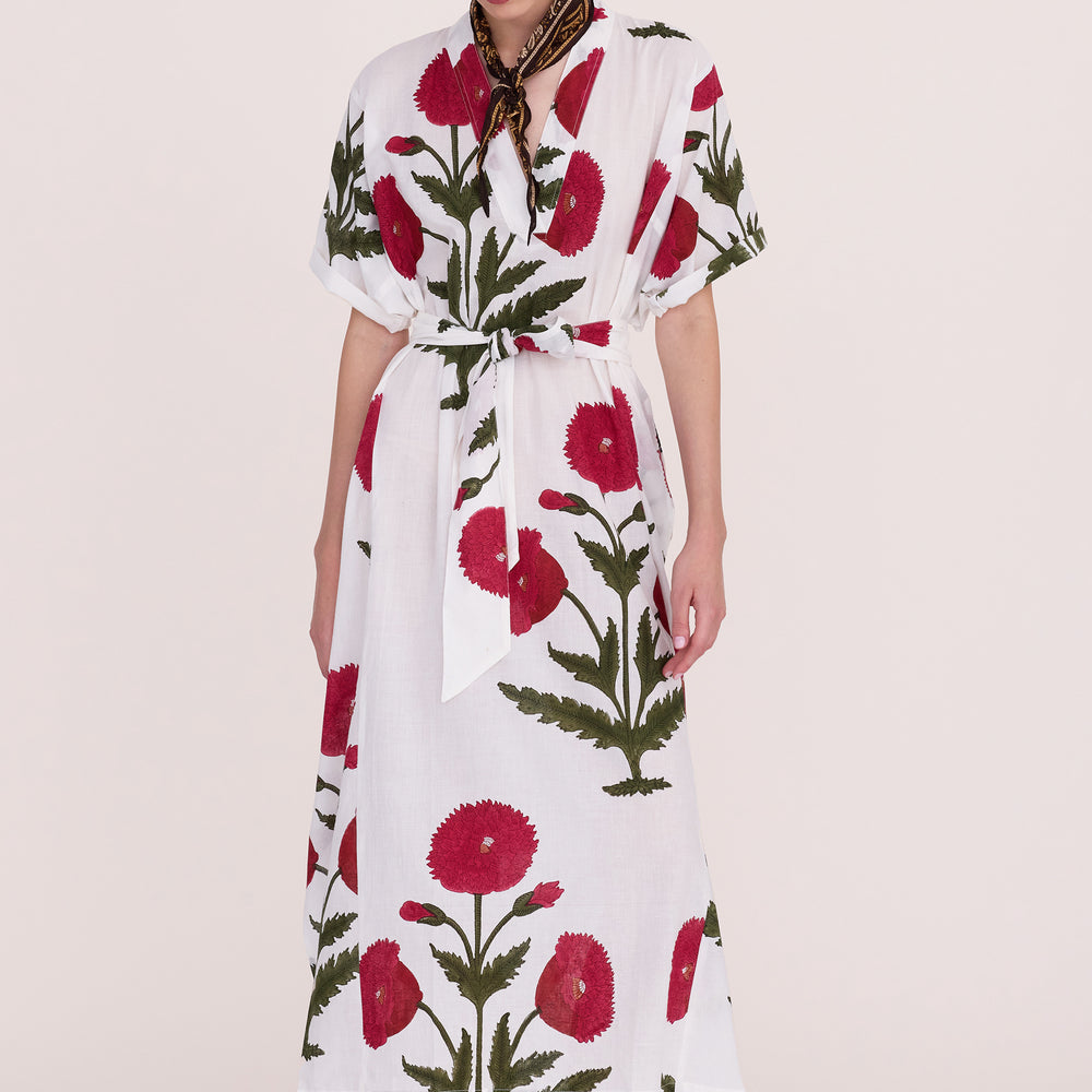 
                      
                        Dhara Poppy Kaftan
                      
                    