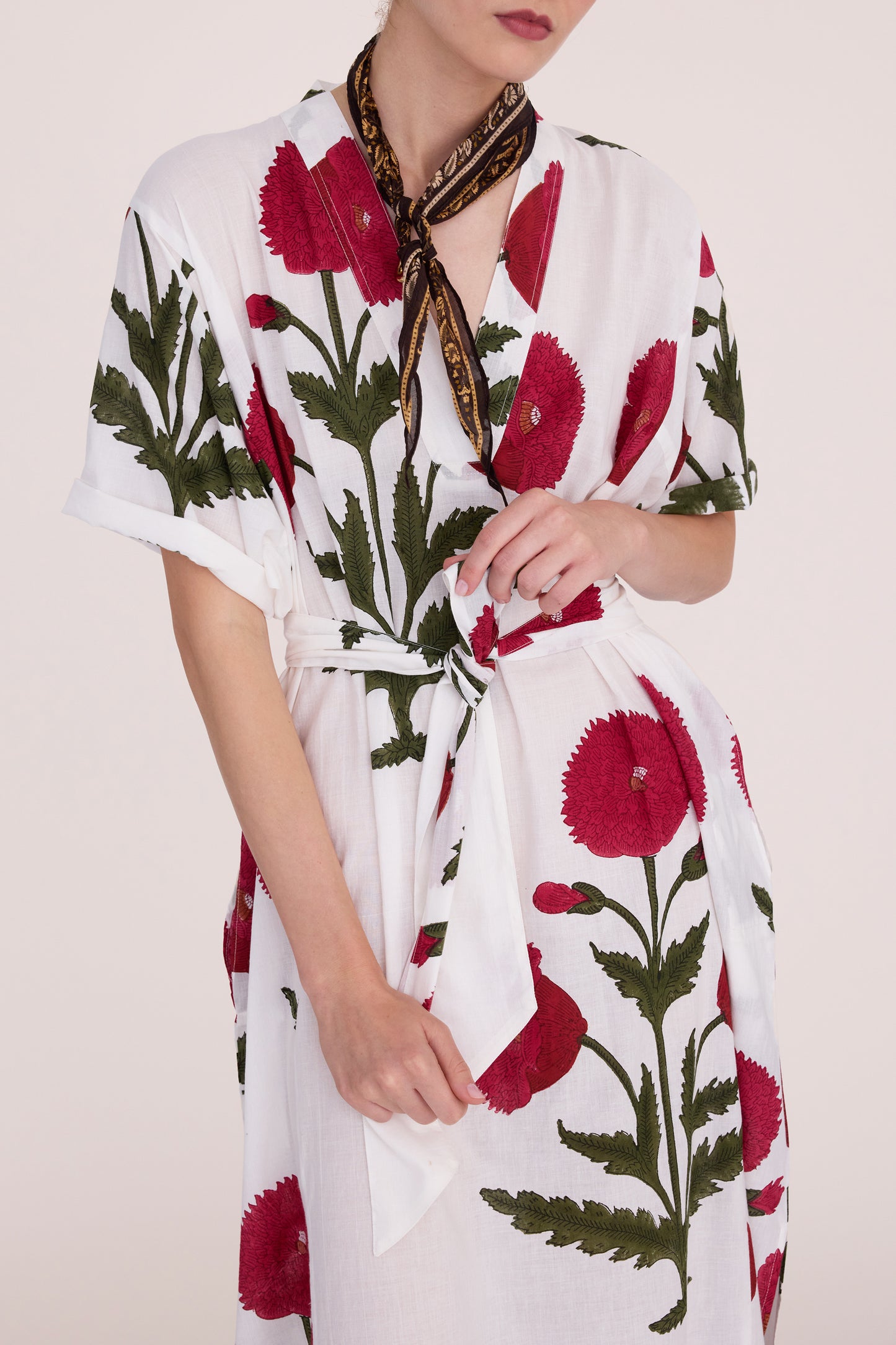 Dhara Poppy Kaftan