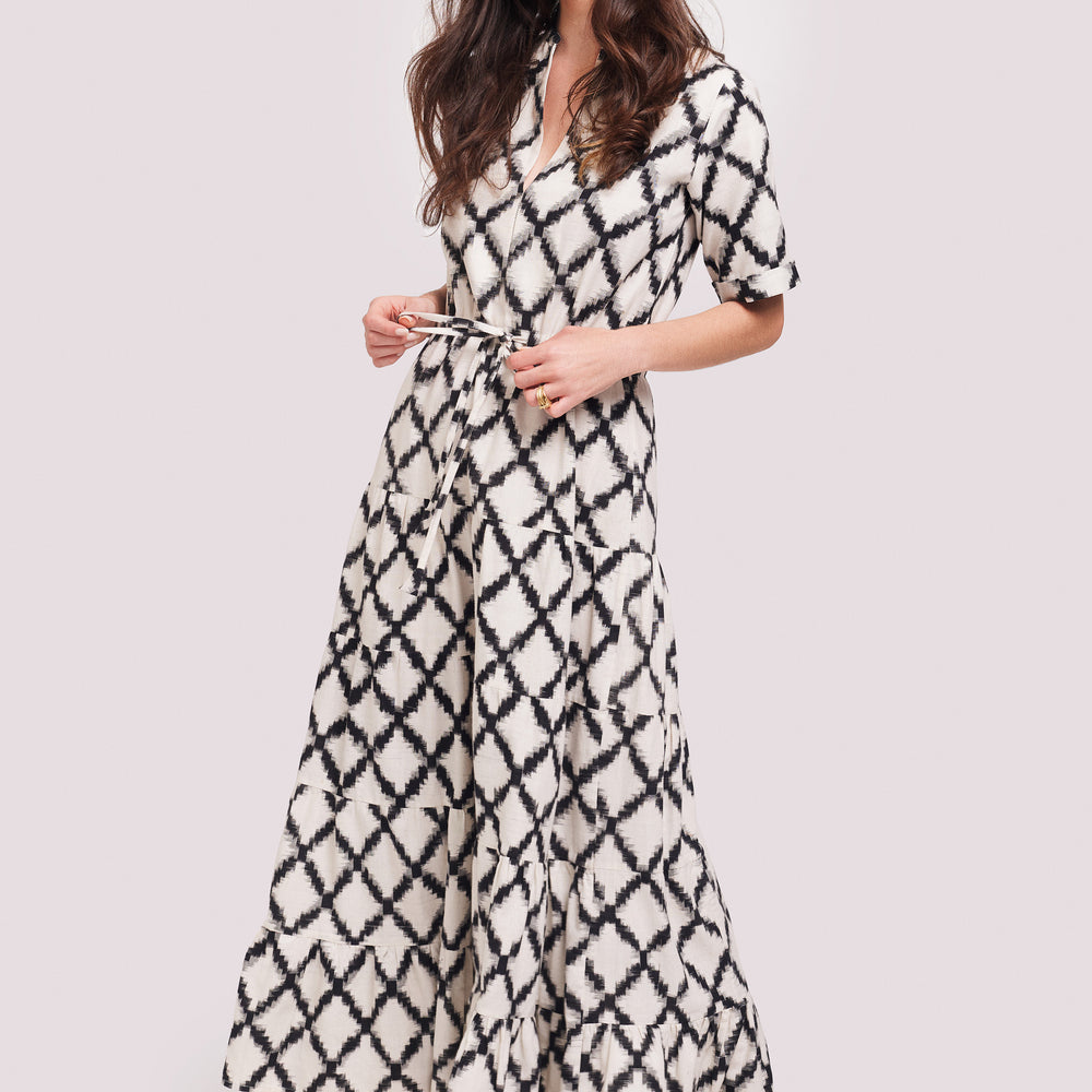 White Bikaner Dress [KLEED]
