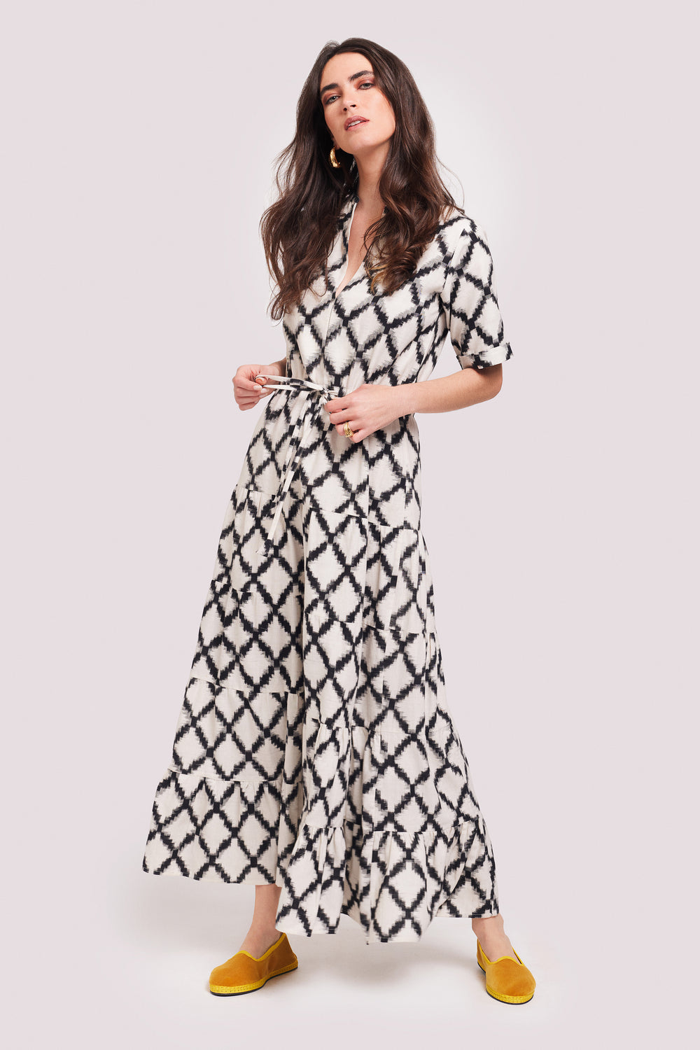 White Bikaner Dress [KLEED]