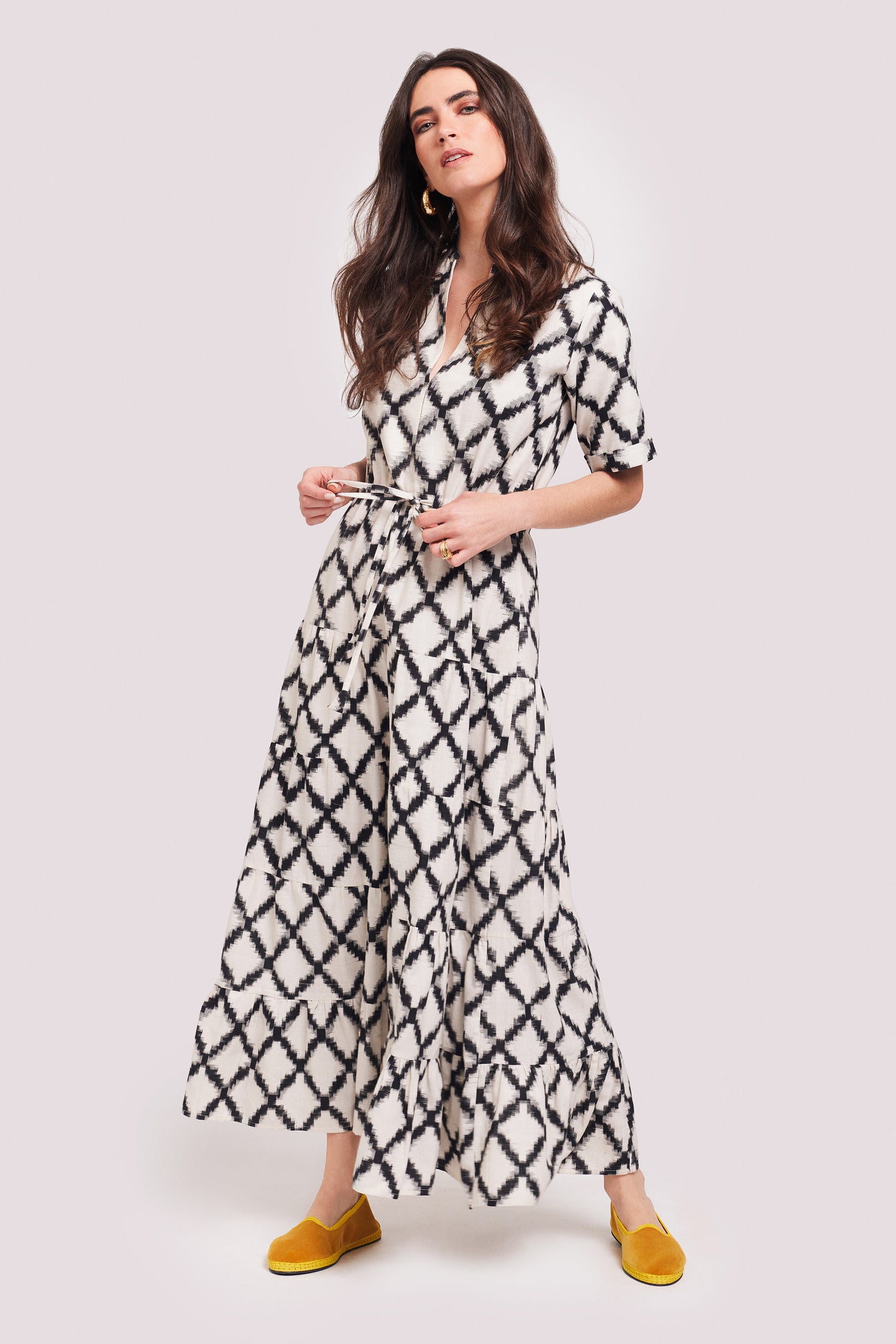 White Bikaner Dress [KLEED]