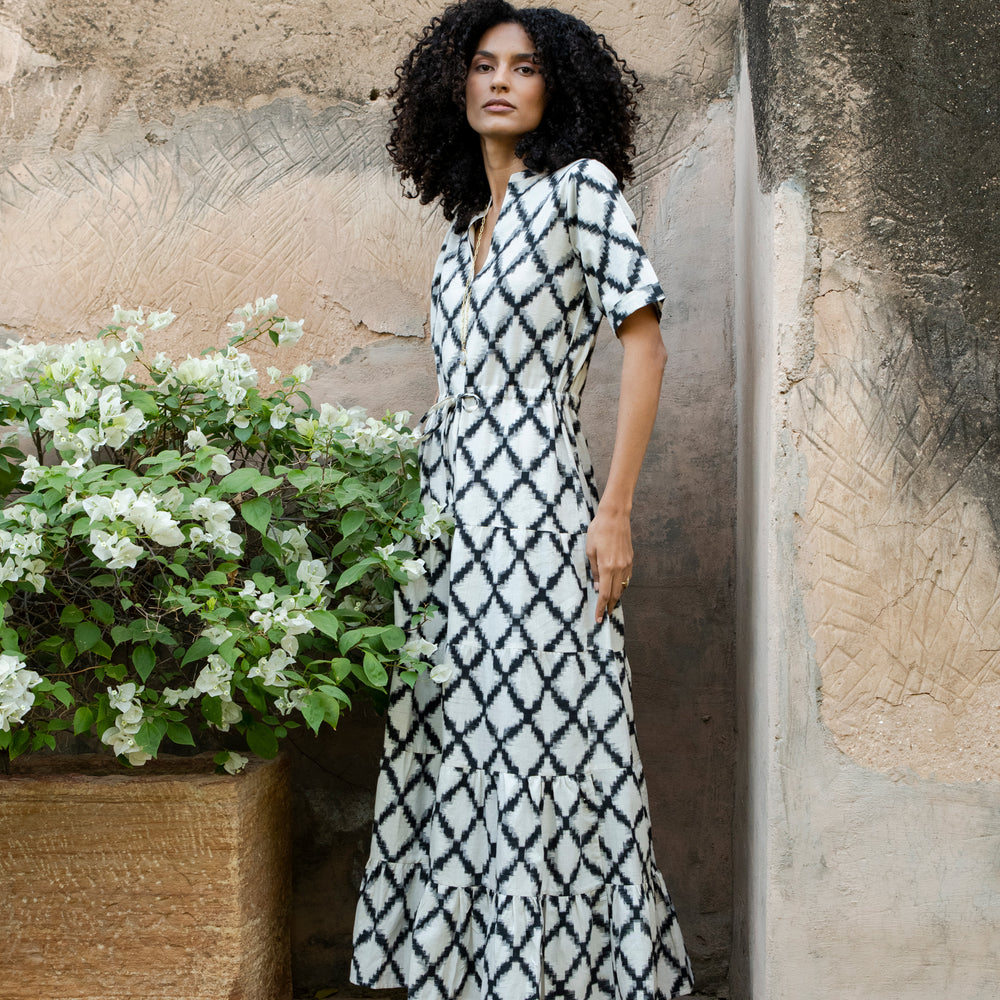 
                      
                        White Bikaner Dress [KLEED]
                      
                    