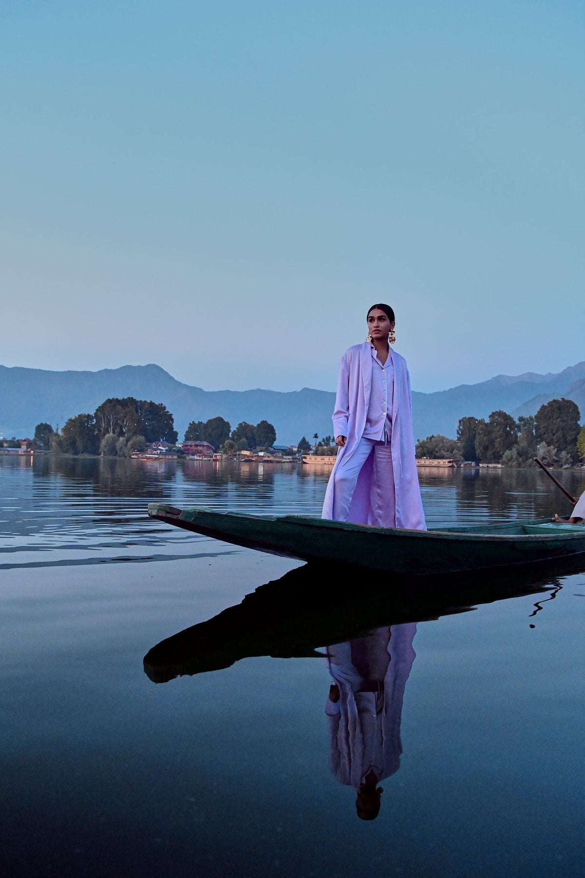 Roller Lilac Robe in S/M LILAC - Sustainable Fashion by KLEED LOUNGEWEAR