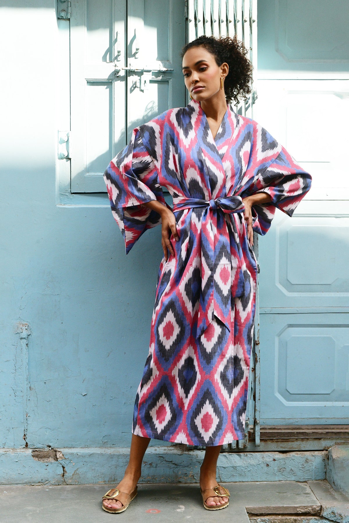 Bahu Kimono in S/M MULTI - COLOR - Sustainable Fashion by KLEED LOUNGEWEAR