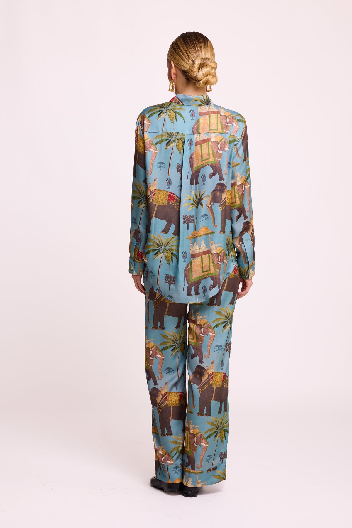 Haathee Pyjama in SMALL BLUE - Sustainable Fashion by KLEED LOUNGEWEAR