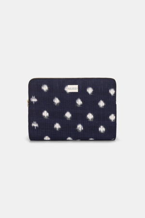 Midnight Dots Computer Case in ONE SIZE DARK BLUE - Sustainable Fashion by KLEED LOUNGEWEAR