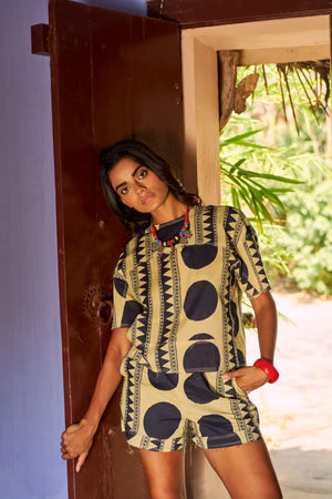 Kaner Midnight Geo Pyjama