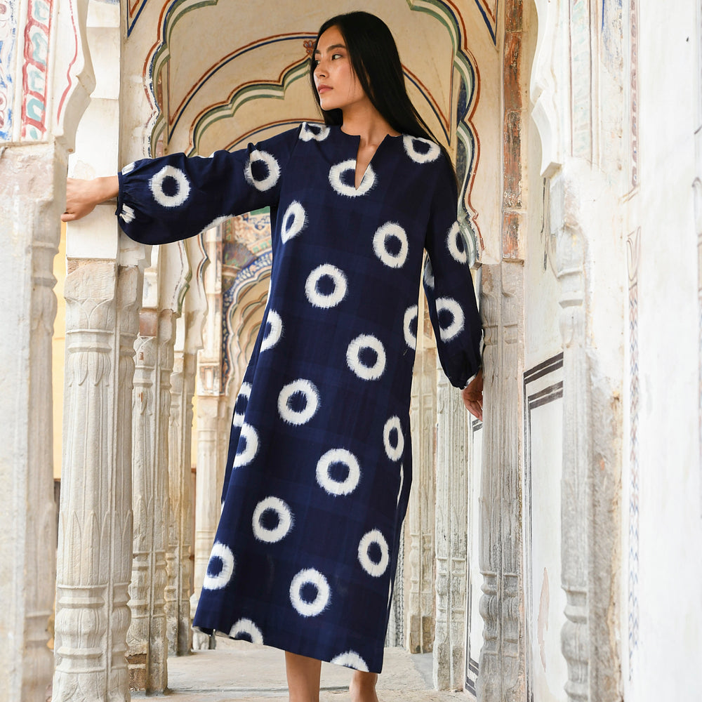 Blue Manda Kaftan