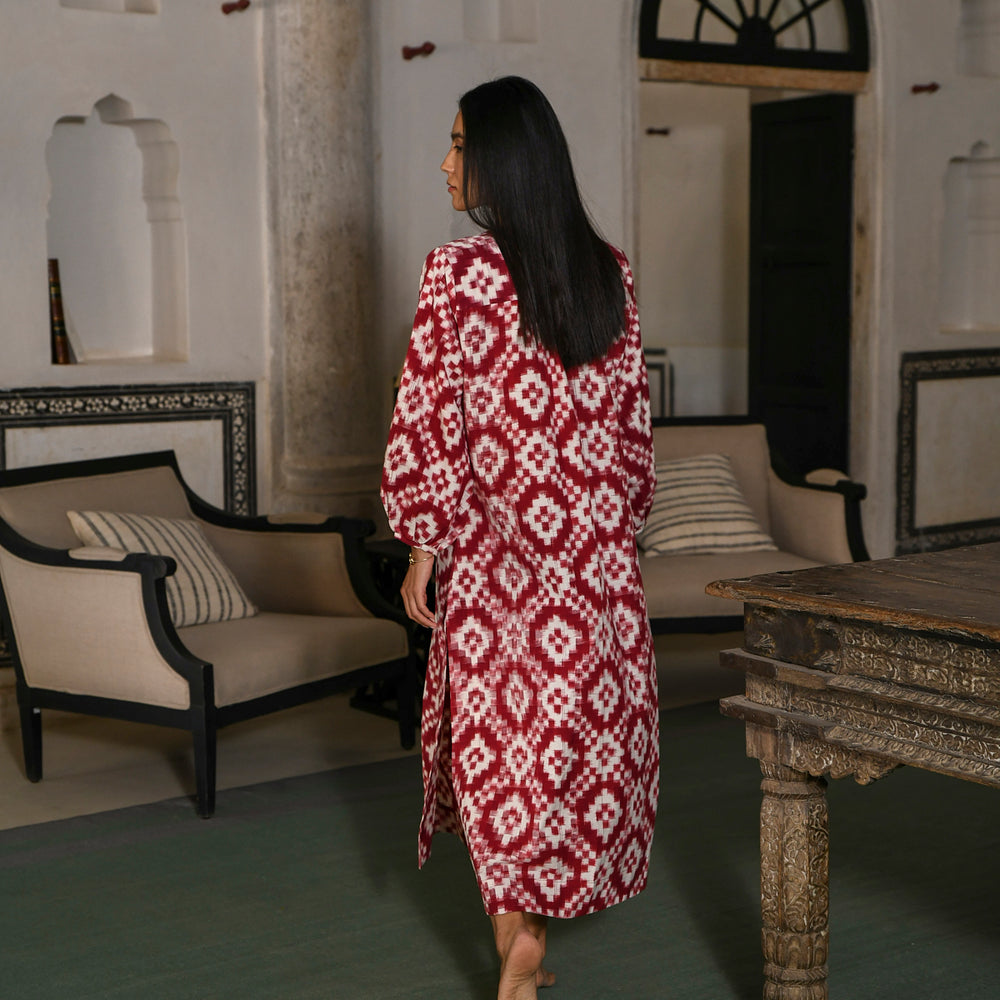 
                      
                        Dorcas Red Kaftan
                      
                    