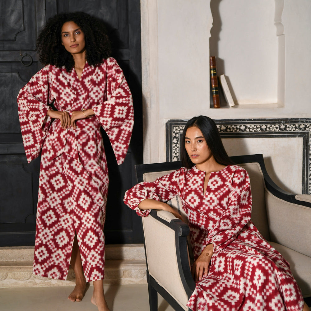 
                      
                        Dorcas Red Kaftan
                      
                    