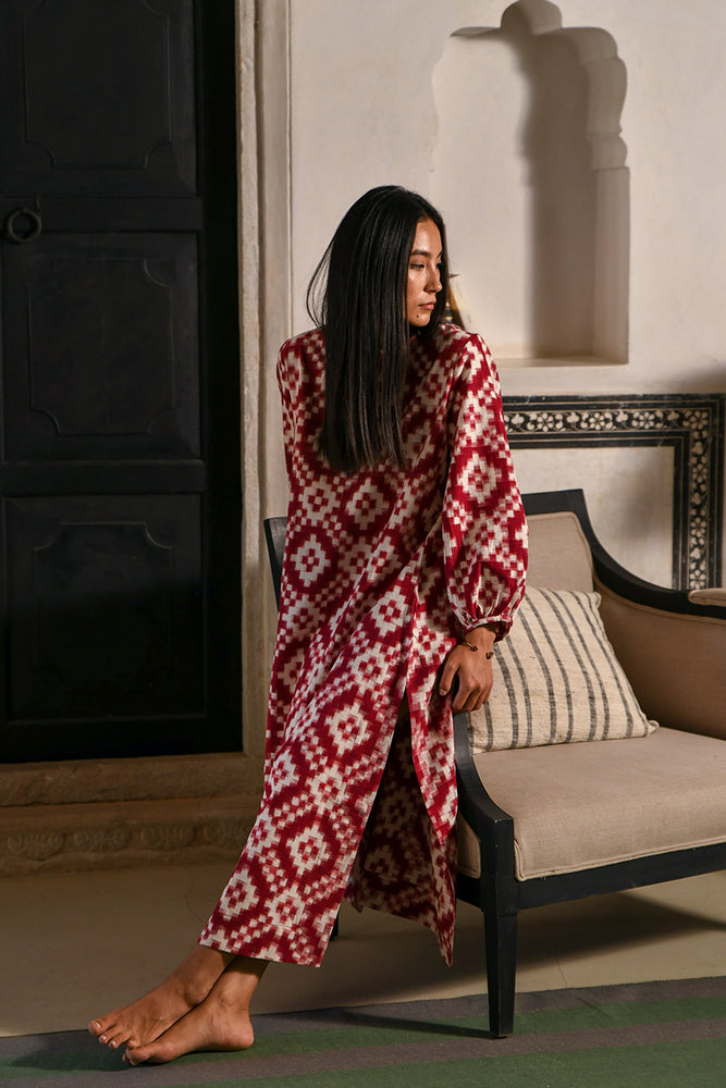 Dorcas Red Kaftan