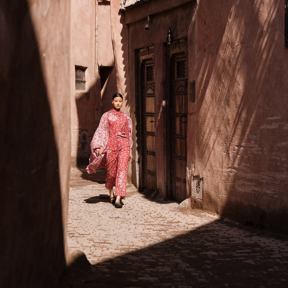 
                      
                        Demoiselle Pink Naya Kimono
                      
                    