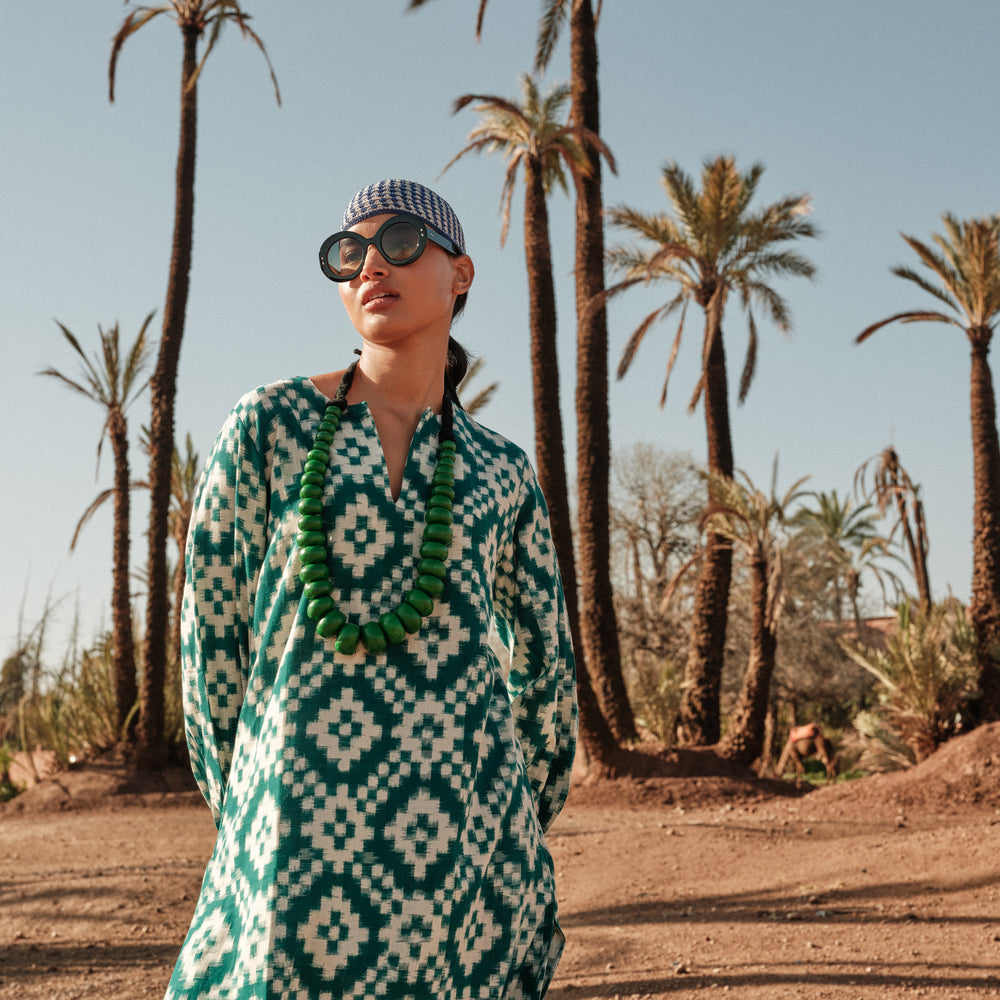 Dorcas Green Kaftan