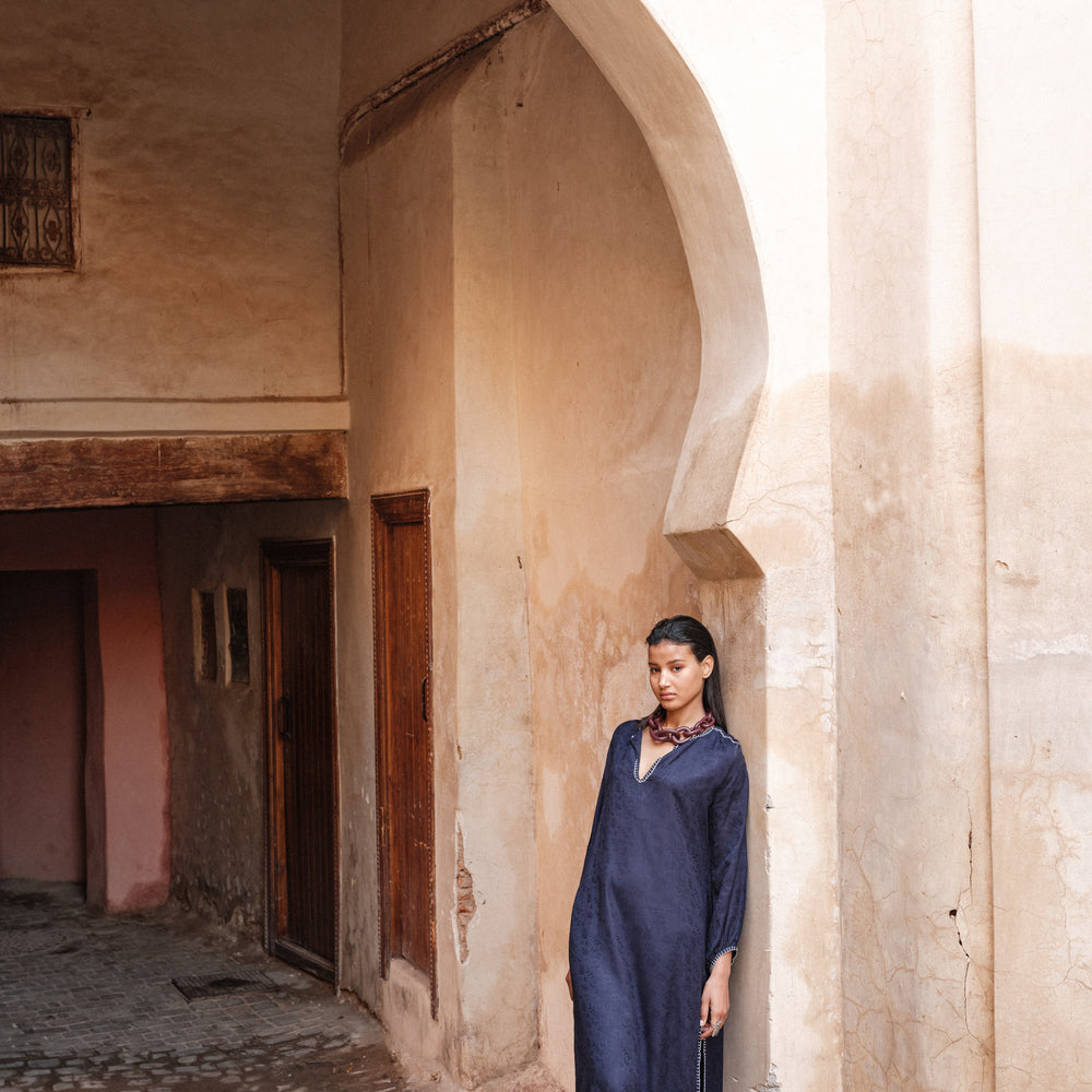 Komari Blue Kaftan