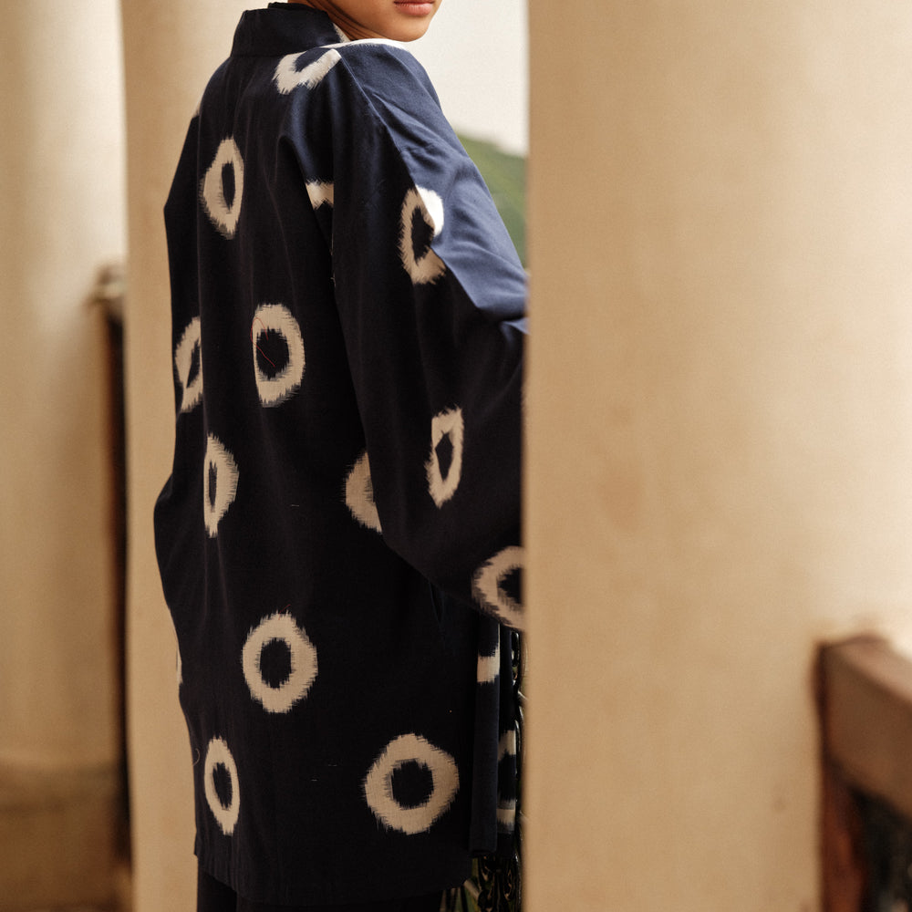 Blue Manda Short Kimono [KLEED]