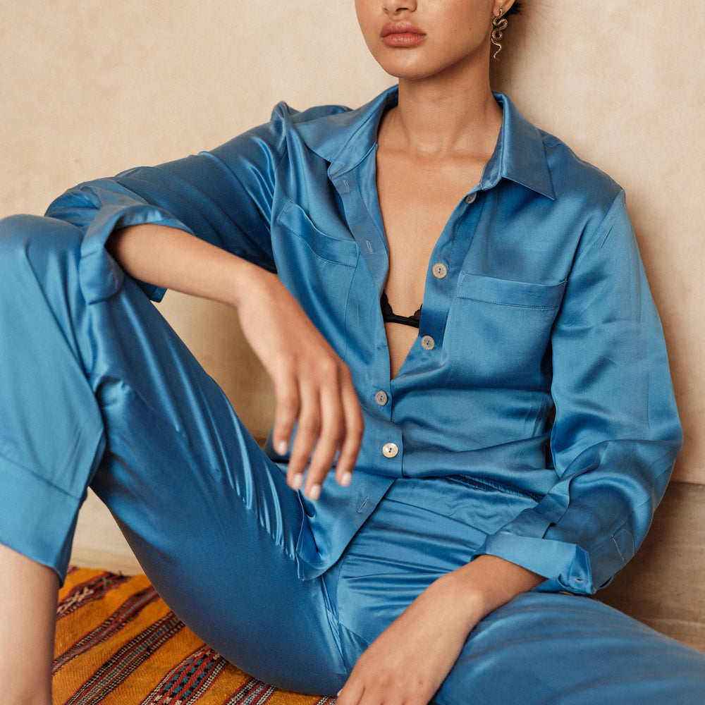 
                      
                        Jamun Blue Pyjama
                      
                    