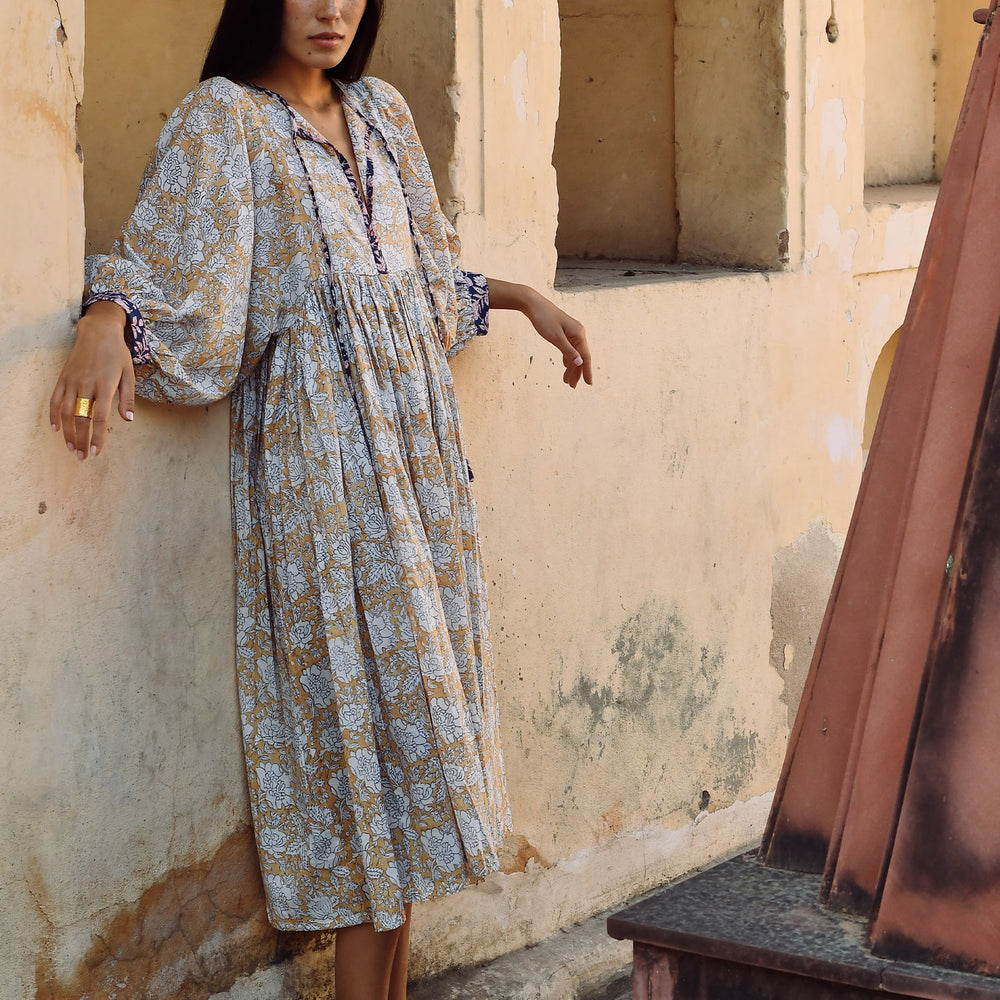 
                      
                        Kaala Yellow Midi Dress [KLEED]
                      
                    