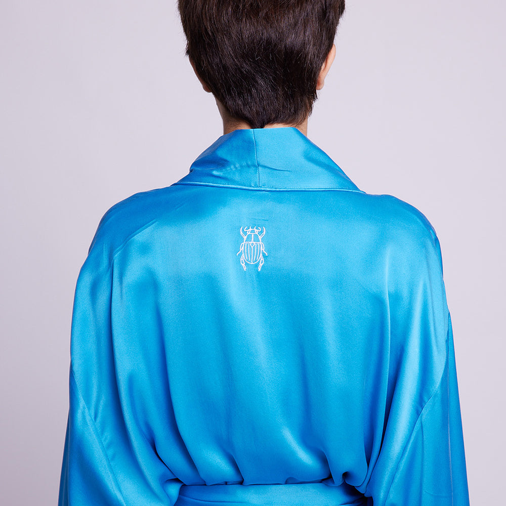 Jamun Blue Robe