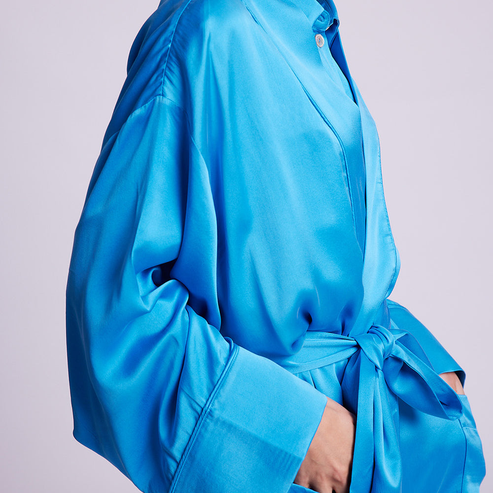 
                      
                        Jamun Blue Robe
                      
                    