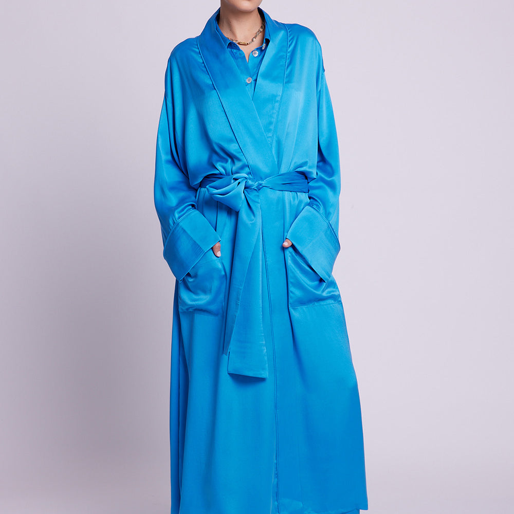 Jamun Blue Robe