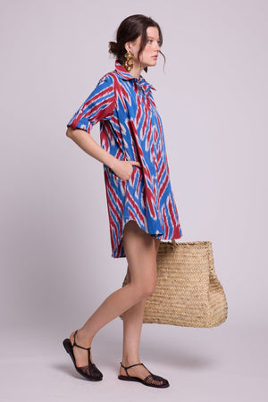 Madu Scarlet Leafs Chemisier in XS/S MULTI - COLOR - Sustainable Fashion by KLEED LOUNGEWEAR