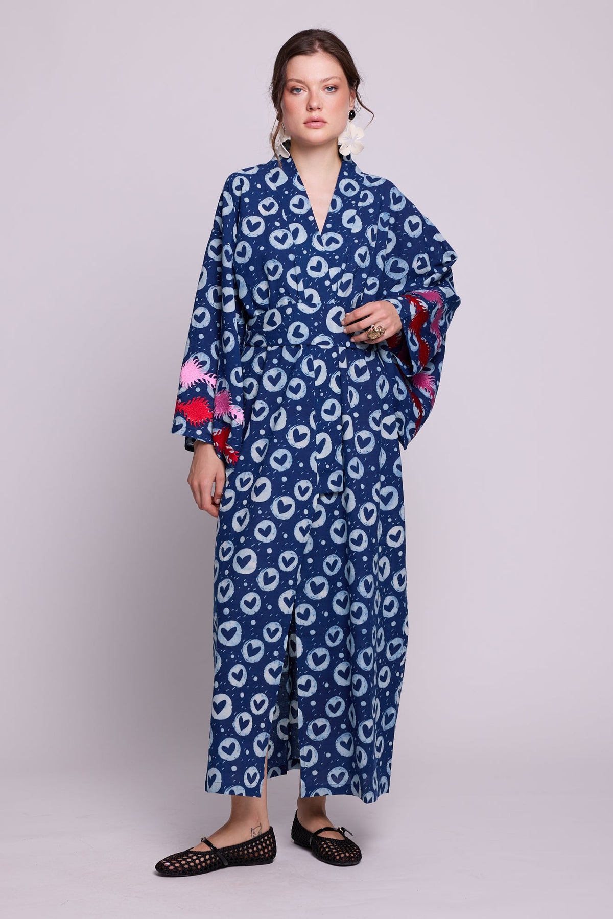 Love Kimono in XS/S BLUE - Sustainable Fashion by KLEED LOUNGEWEAR