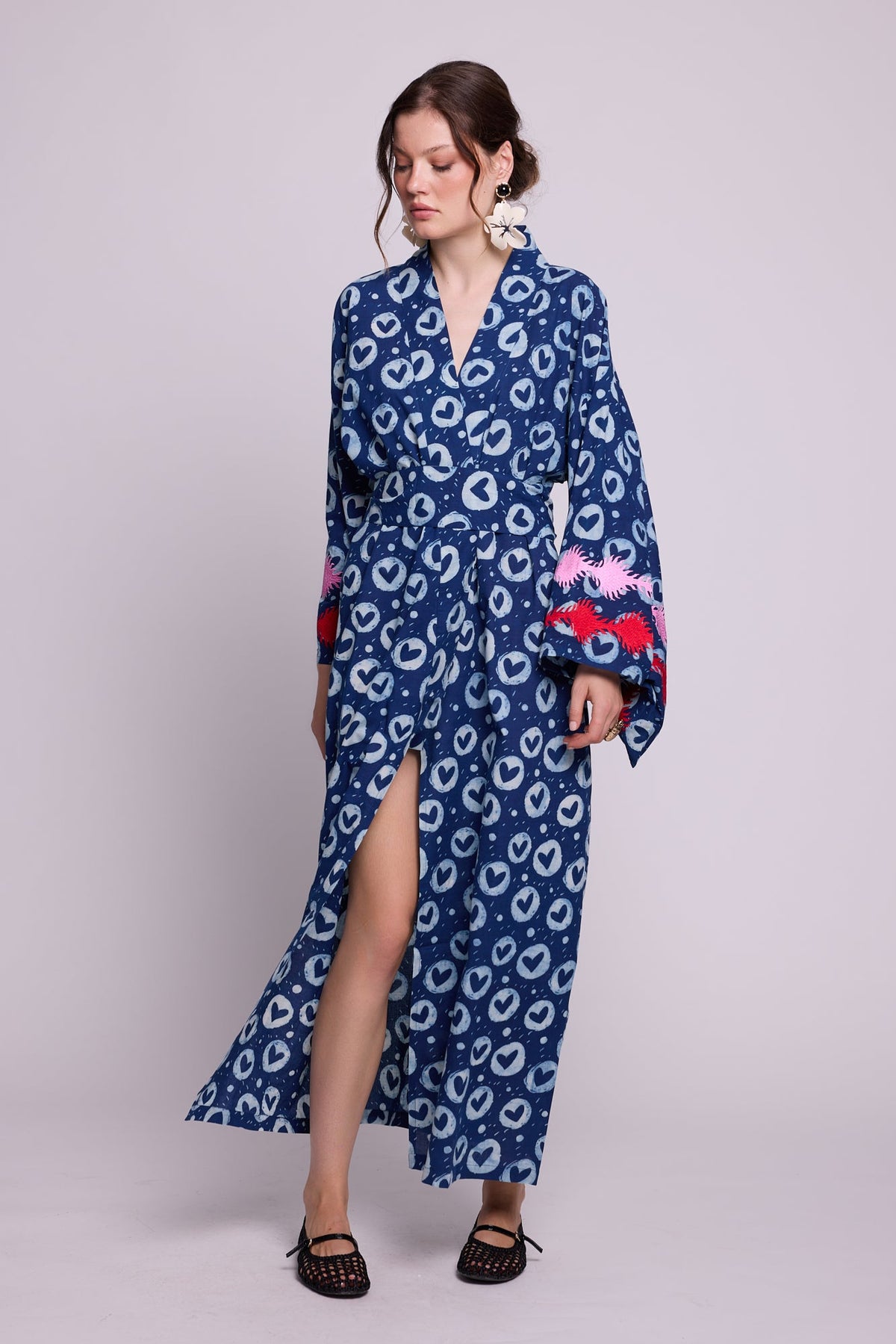 Love Kimono in XS/S BLUE - Sustainable Fashion by KLEED LOUNGEWEAR