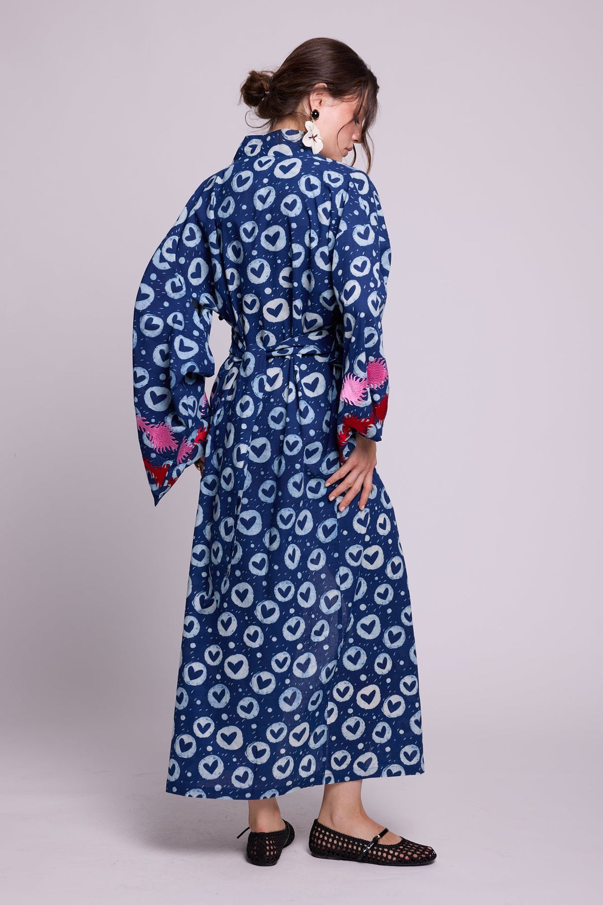 Love Kimono in XS/S BLUE - Sustainable Fashion by KLEED LOUNGEWEAR