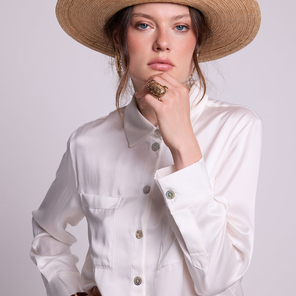 Jamun White Pyjama [KLEED]