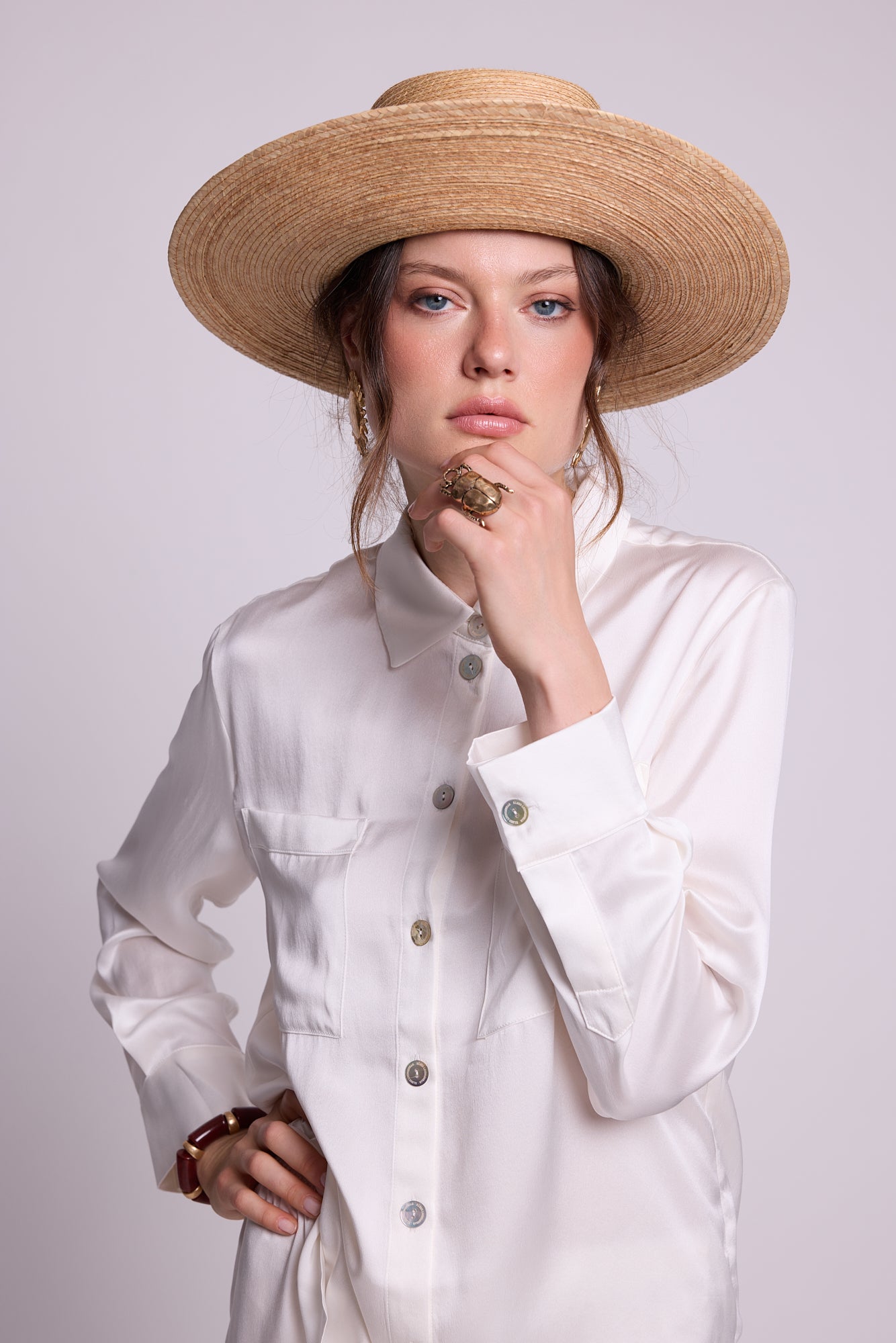 Jamun White Pyjama [KLEED]