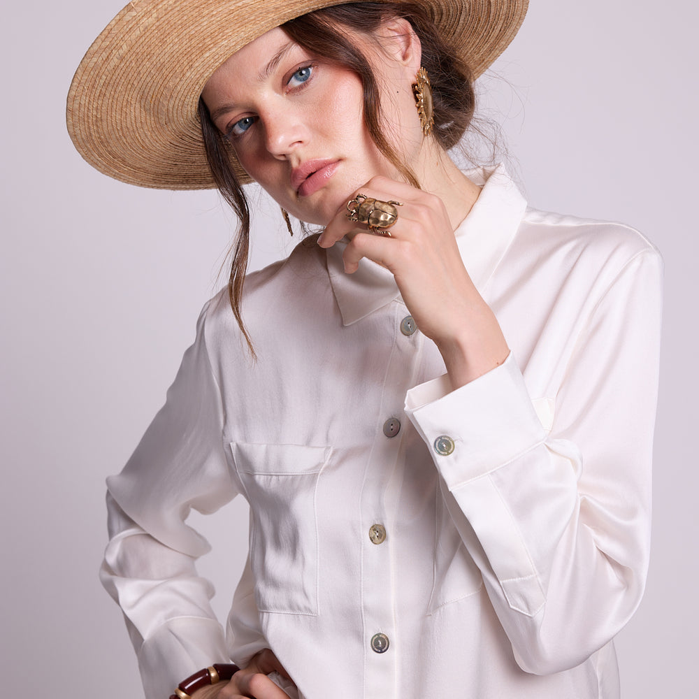 Jamun White Pyjama [KLEED]