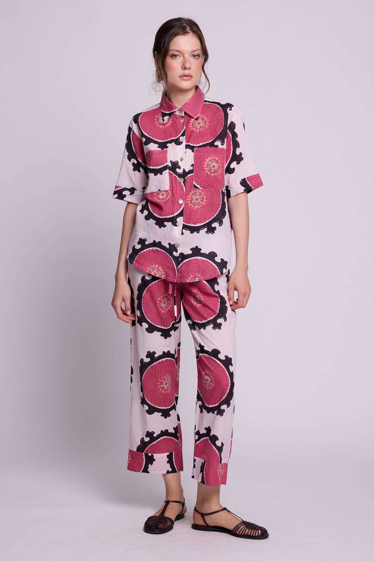 Yala Suzanni Pyjama in EXTRA SMALL MULTI - COLOR - Sustainable Fashion by KLEED LOUNGEWEAR