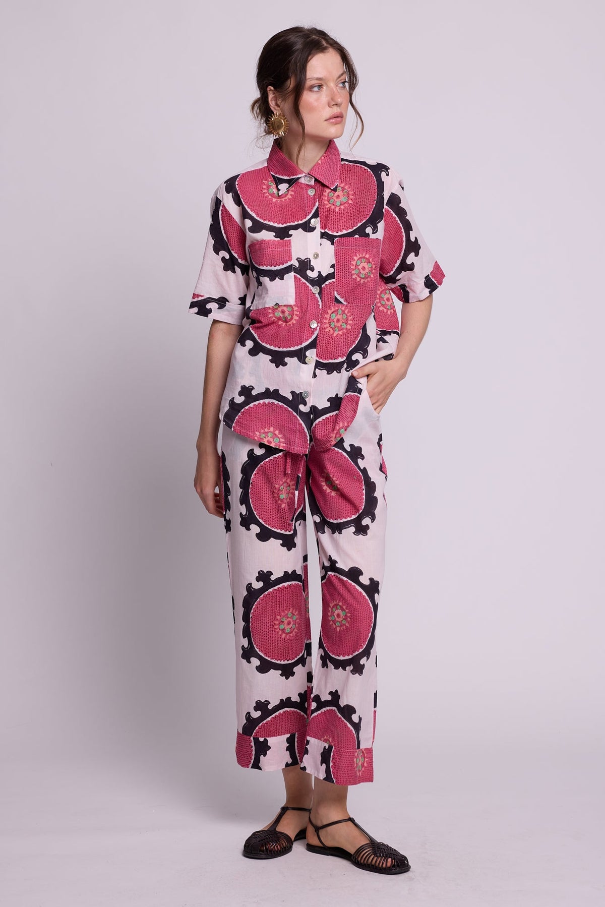 Yala Suzanni Pyjama in EXTRA SMALL MULTI - COLOR - Sustainable Fashion by KLEED LOUNGEWEAR