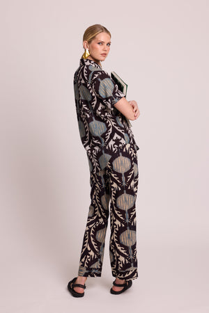 Yala Blue Pyjama in EXTRA SMALL BLUE - Sustainable Fashion by KLEED LOUNGEWEAR