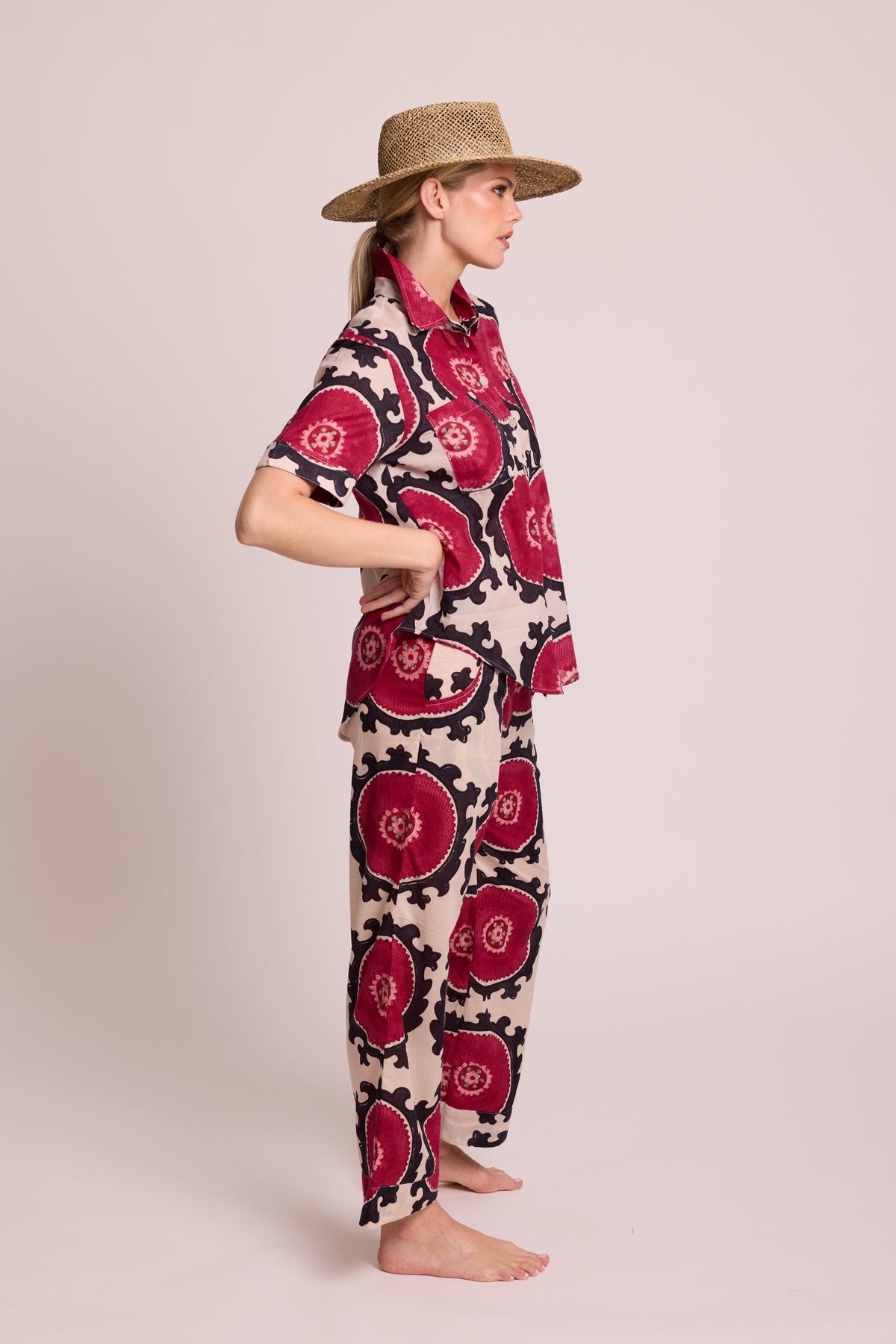 Yala Suzanni Pyjama in EXTRA SMALL MULTI - COLOR - Sustainable Fashion by KLEED LOUNGEWEAR
