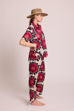 Yala Suzanni Pyjama in EXTRA SMALL MULTI - COLOR - Sustainable Fashion by KLEED LOUNGEWEAR