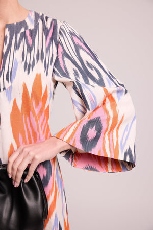 Naala Tangerine Dress in SMALL TANGERINE - Sustainable Fashion by KLEED LOUNGEWEAR