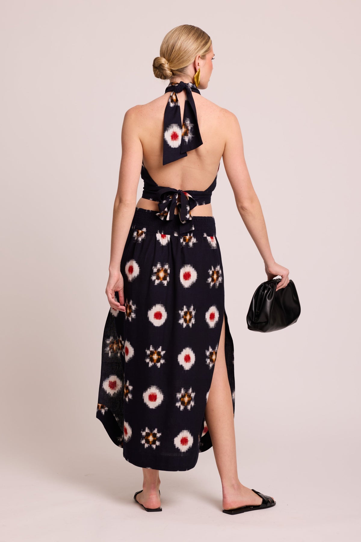 Leela Sushi Set in SMALL DARK BLUE - Sustainable Fashion by KLEED LOUNGEWEAR