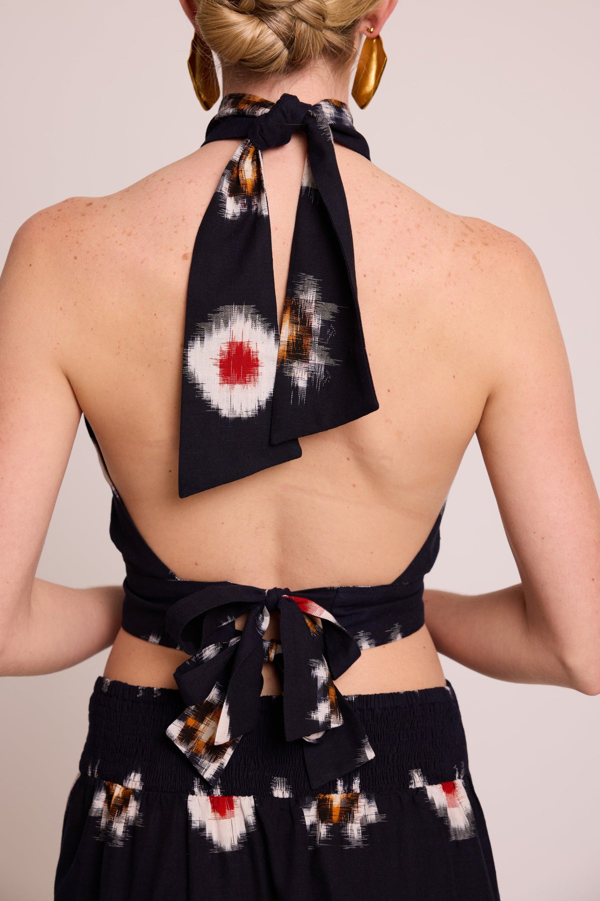 Leela Sushi Set in SMALL DARK BLUE - Sustainable Fashion by KLEED LOUNGEWEAR