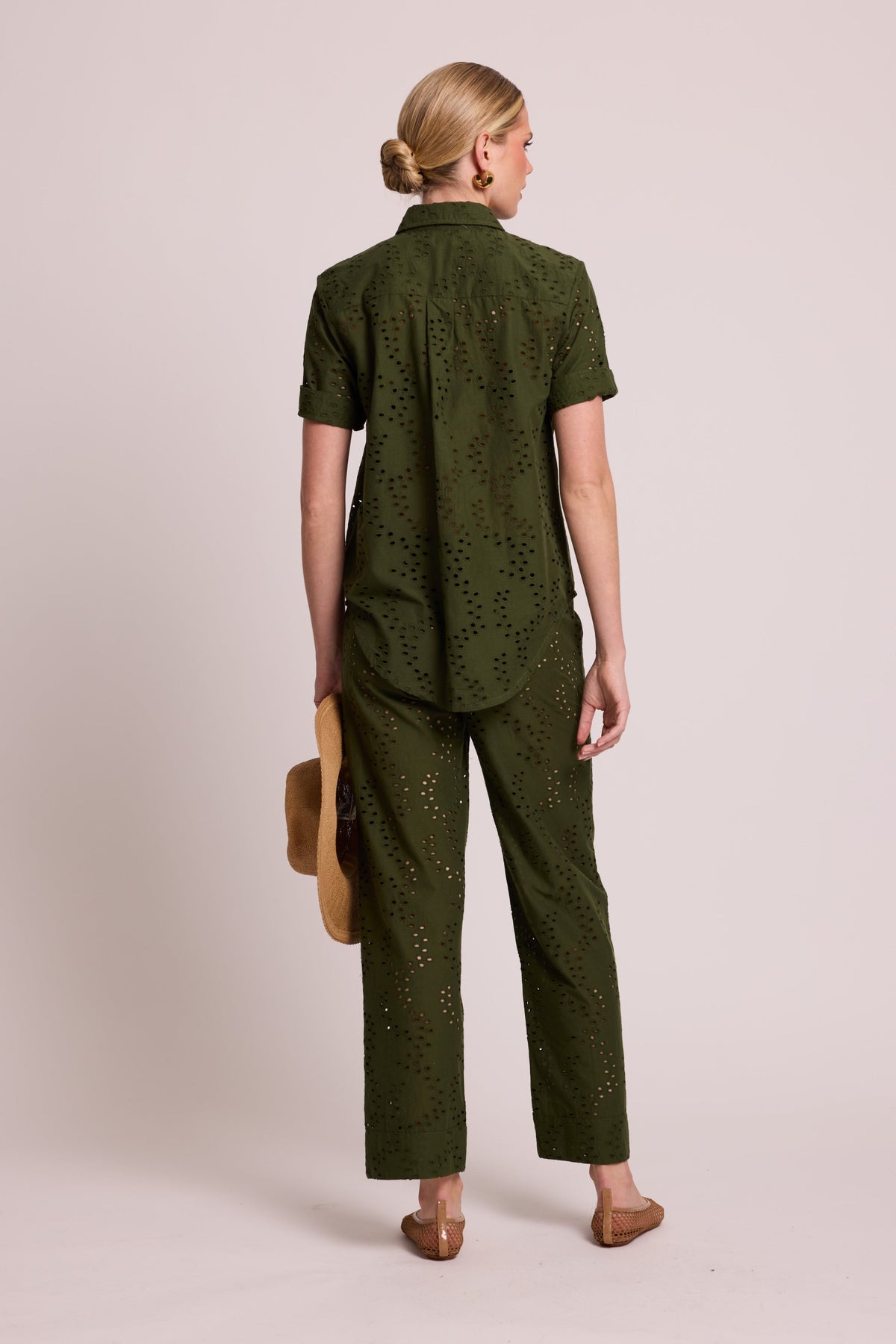 Yala Khaki Pyjama in EXTRA SMALL KHAKI - Sustainable Fashion by KLEED LOUNGEWEAR