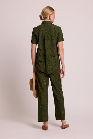 Yala Khaki Pyjama in EXTRA SMALL KHAKI - Sustainable Fashion by KLEED LOUNGEWEAR